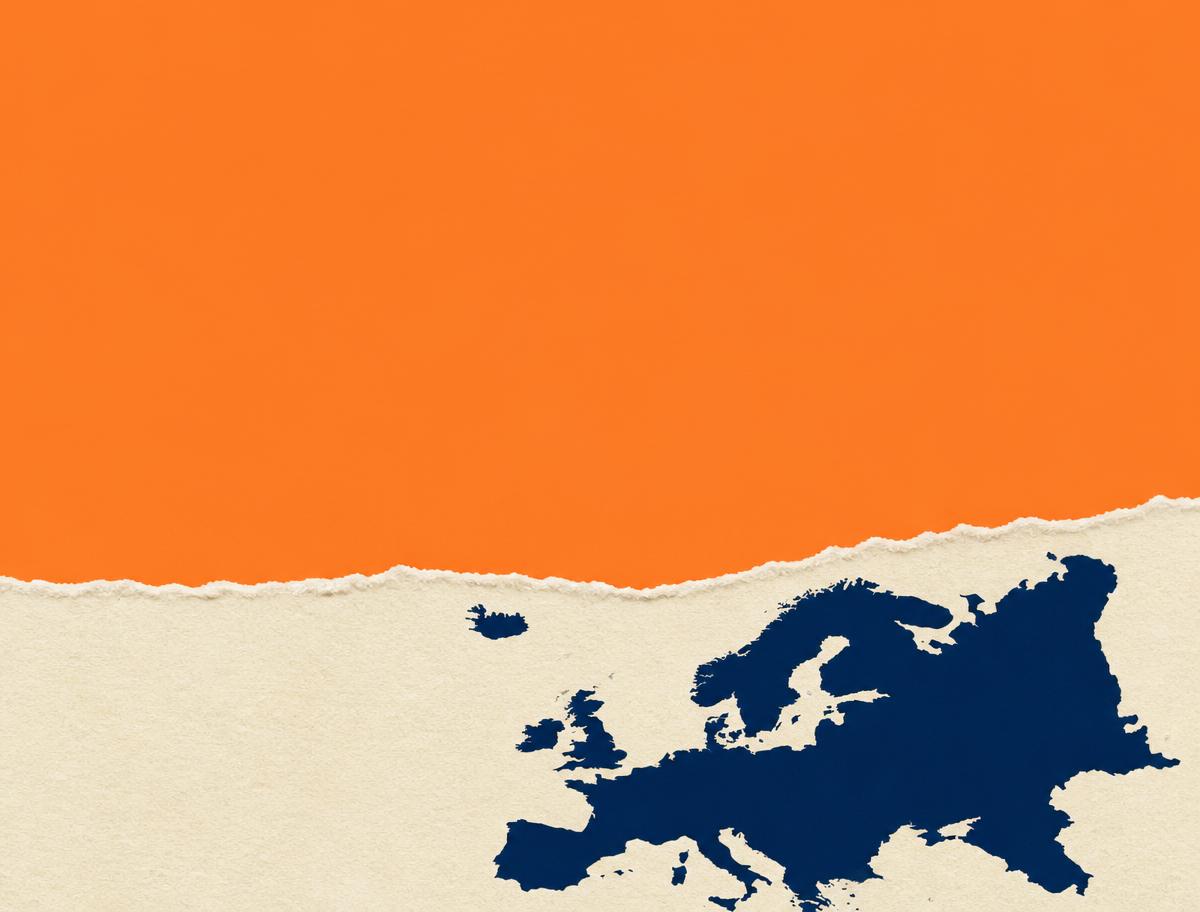 European heatwave, editorial collage